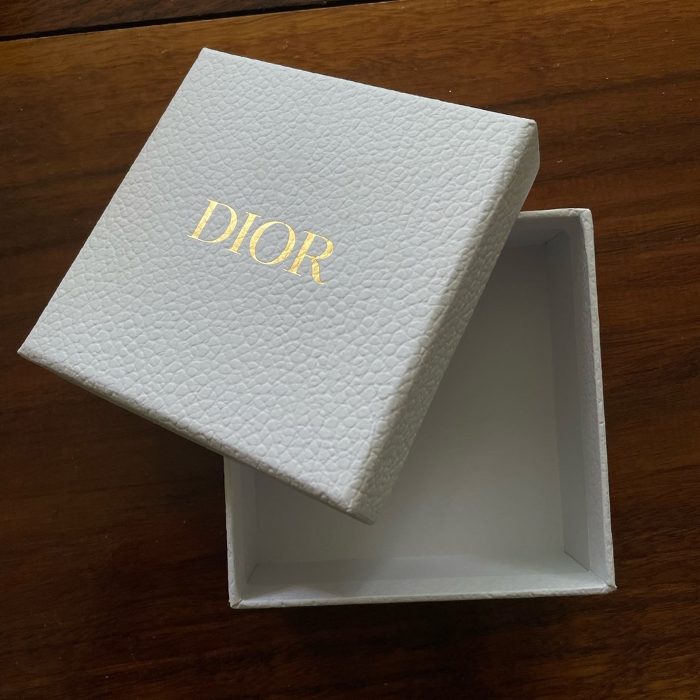 Dior Small Gift Box (Empty) 4.5 x 4.5 x 1.75 in